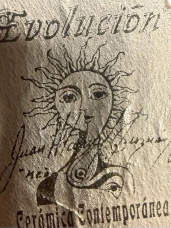 MCM Evolucion Ceramica Contemporary Mexican Sculpture Modern Art Bust "Guzman" - Picture 16 of 16